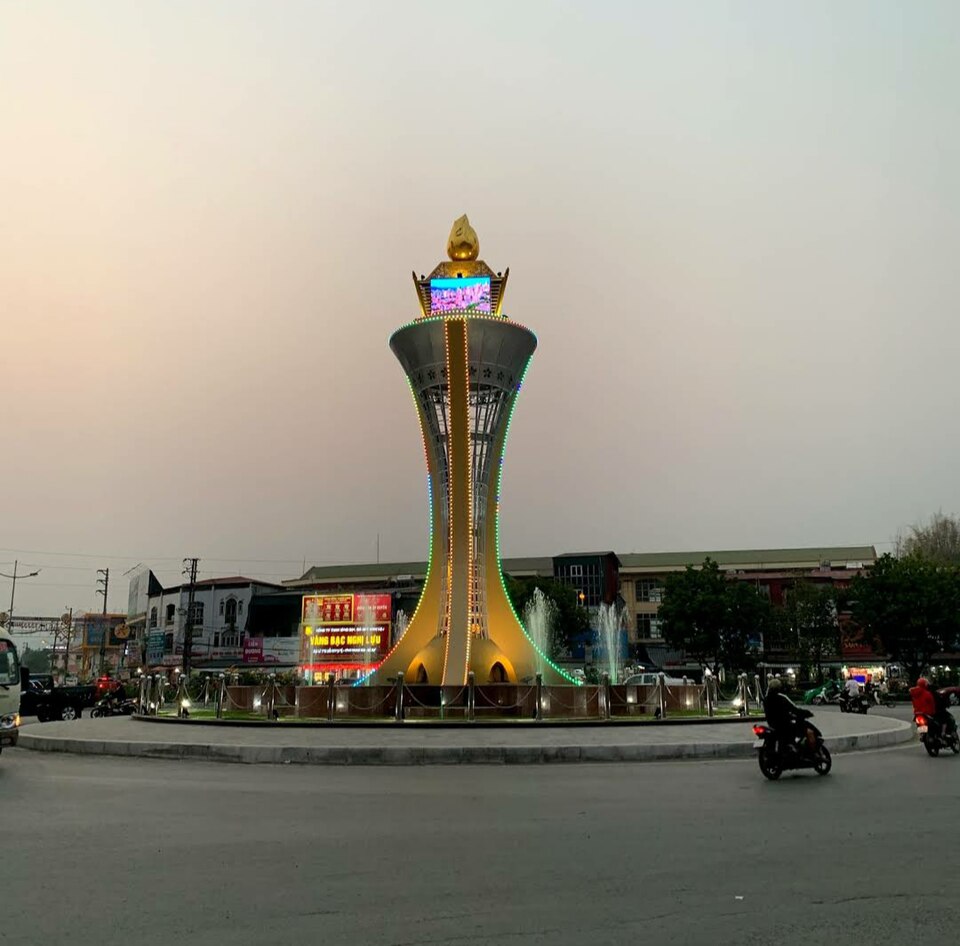 Một góc thành phố Điện Biên Phủ