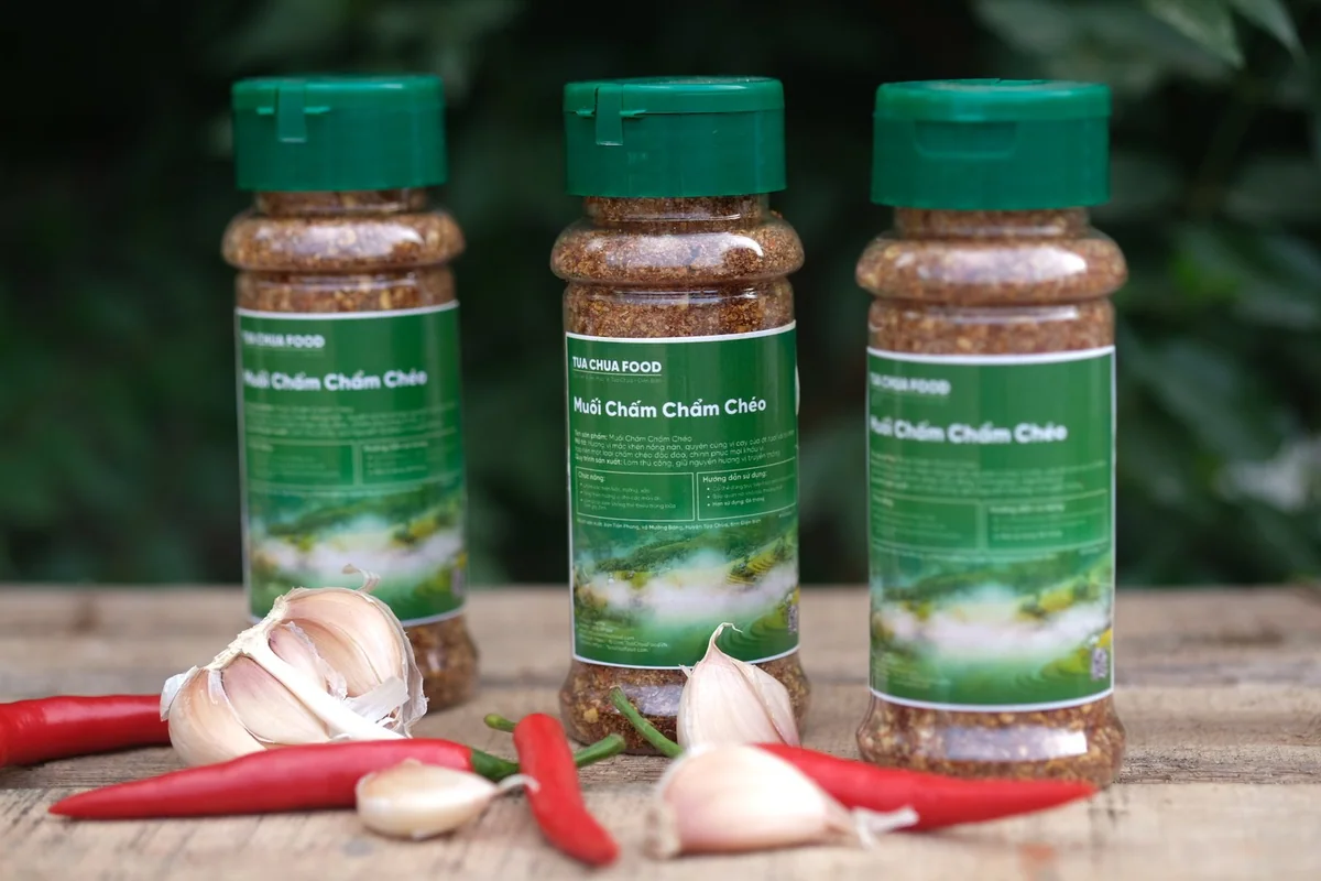 Sản phẩm Muối Chấm Chẩm Chéo – Lọ 120G